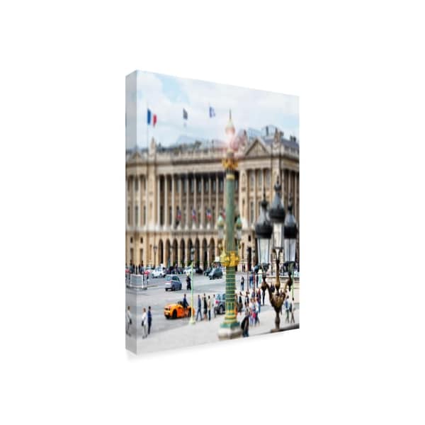 Philippe Hugonnard 'Place De La Concorde Paris' Canvas Art,14x19